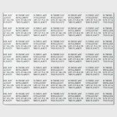 Enig Intelligent Leven? - verpakkingspapier Cadeaupapier (Vlak)