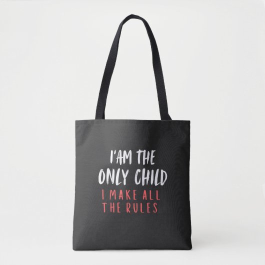 Enig kind grappige gezinsgrap tote bag (Voorkant)
