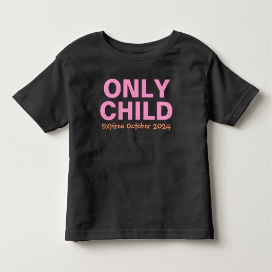 Enig kind Vervallen Grappig Roze Grote Zus Kinder Shirts (Voorkant)