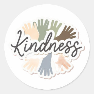 Enig woord vriendelijkheid sticker