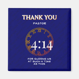 ENIGE 4:14 Pastor Appreciation Dankuwel Magneet