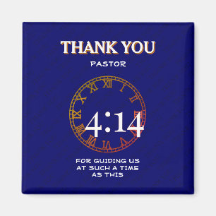 ENIGE 4:14 Pastor Appreciation Dankuwel Magneet