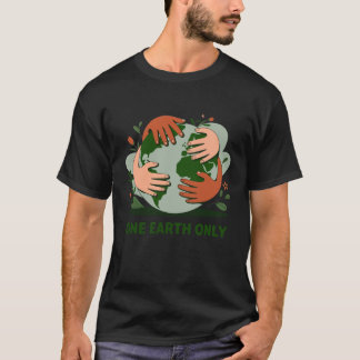 Enige aarde vintage stijl T-Shirt