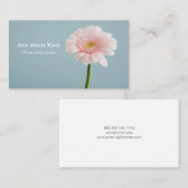 Enige bloem visitekaartje (Voorkant / Achterkant)
