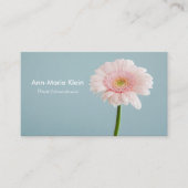Enige bloem visitekaartje (Voorkant)