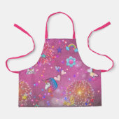 Enige Cuteness 2 roze Schort (Voorkant)