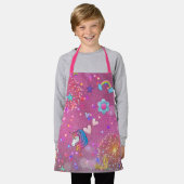 Enige Cuteness 2 roze Schort (Gedragen)