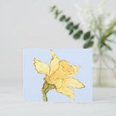 Enige Daffodil Illustratie door Kate Greenaway Briefkaart (Staand voorkant)