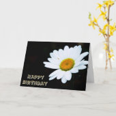 Enige Daisy Birthday Card Kaart (Gele Bloem)