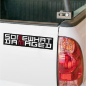 ENIGE DAMAGED BUMPERSTICKER (Op Truck)