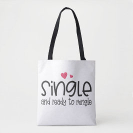 Enige en Klaar aan Eenvoudige Valentijn | Canvas t Tote Bag