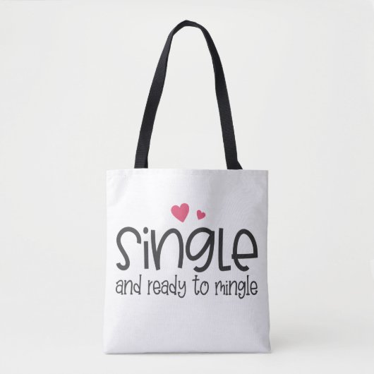Enige en Klaar aan Eenvoudige Valentijn | Canvas t Tote Bag (Voorkant)