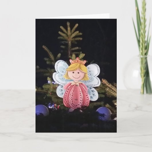 Enige Fee Feestdagen Kaart (Voorkant)