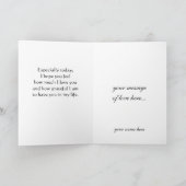 Enige Gotisch nam de Kaart van de Valentijnsdag (Binnen)