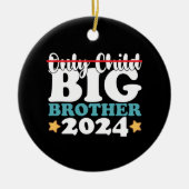 Enige kind Big Brother 2024 gepromoveerd naar Keramisch Ornament (Voorkant)