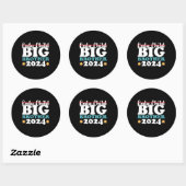 Enige kind Big Brother 2024 gepromoveerd naar Ronde Sticker (Vel)