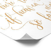 ENIGE KLEUR! Band voor weddenschappen - Luxe kalli Poster (Hoek)