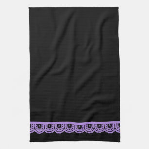 ENIGE KLEUR! Skull Lace Tea Towel Theedoek