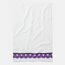 ENIGE KLEUR! Skull Lace Tea Towel Theedoek