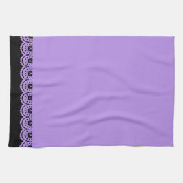 ENIGE KLEUR! Skull Lace Tea Towel Theedoek