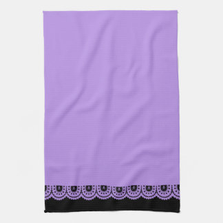 ENIGE KLEUR! Skull Lace Tea Towel Theedoek