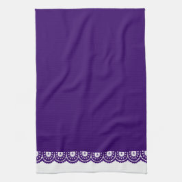 ENIGE KLEUR! Skull Lace Tea Towel Theedoek