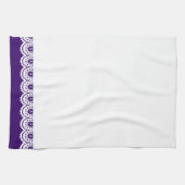 ENIGE KLEUR! White Skull Lace Tea Towel Theedoek (Horizontaal)
