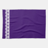 ENIGE KLEUR! White Skull Lace Tea Towel Theedoek (Horizontaal)