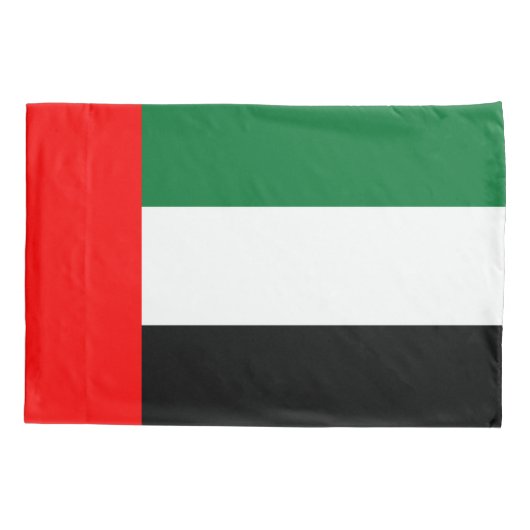 Enige Kussensloop met vlag van VAE (Achterkant)