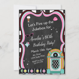 Enige leeftijd, 1950 Diner Verjaardag Kaart