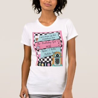 Enige leeftijd, 1950 Diner Verjaardag T-shirt