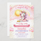 Enige Leeftijd verjaardag Roze en gouden tutu jurk Kaart (Voorkant / Achterkant)