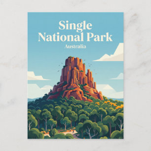 Enige Nationale Park Australië Briefkaart