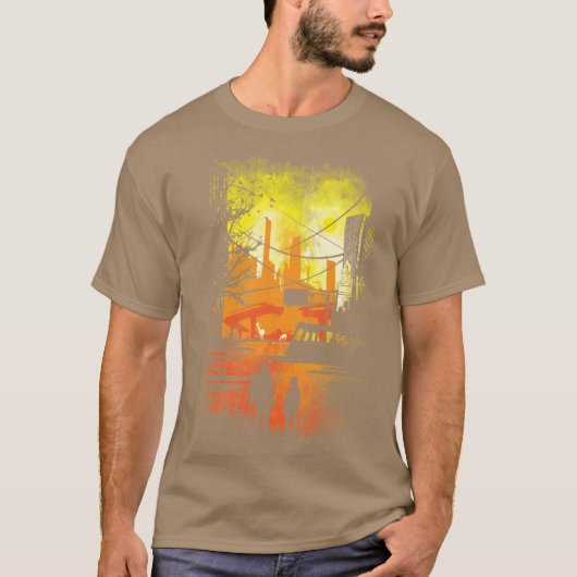 Enige overlevenden vintage t-shirt (Voorkant)