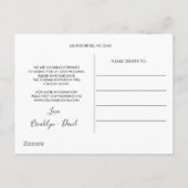 Enige Pampas grass sparen het Briefkaart van de Da (Achterkant)