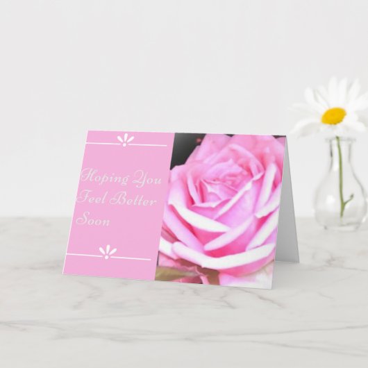 Enige roze roze roze krijgt goed kaart (Kleine Plant)