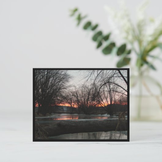 Enige tijd in het Briefkaart van februari (Staand voorkant)