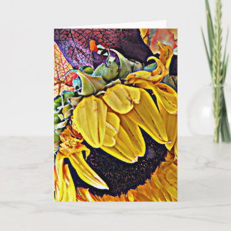 Enige Zonnebloem Kaart