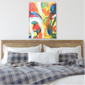 Enigma 18 x 24 Ingepakt Canvas Afdruk (Insitu (Slaapkamer))