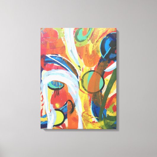 Enigma 18 x 24 Ingepakt Canvas Afdruk (Voorkant)