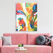 Enigma 18 x 24 Ingepakt Canvas Afdruk (Insitu (Woonkamer))