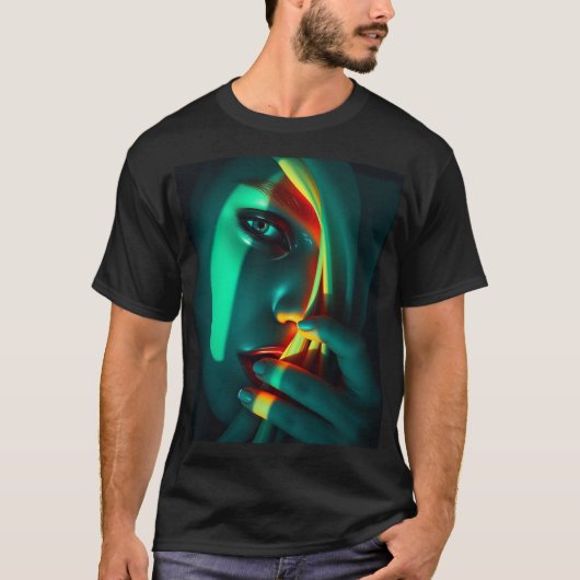 Enigma: A Portrait of Intrigue T-shirt (Voorkant)