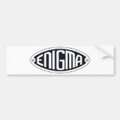 Enigma Bumpersticker (Voorkant)