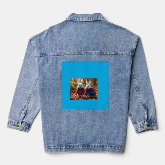 "Enigma: De Duivelse Engel - Een verhaal van intri Denim Jacket (Achterkant)