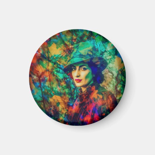 Enigma in de herfst magneet (Voorkant)