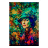 Enigma in de herfst perfect poster (Voorkant)