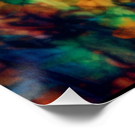 Enigma in de herfst perfect poster (Hoek)