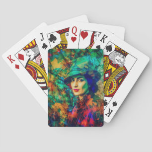 Enigma in de herfst pokerkaarten