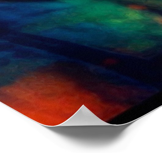 Enigma in de herfst poster (Hoek)