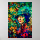 Enigma in de herfst poster (Voorkant)